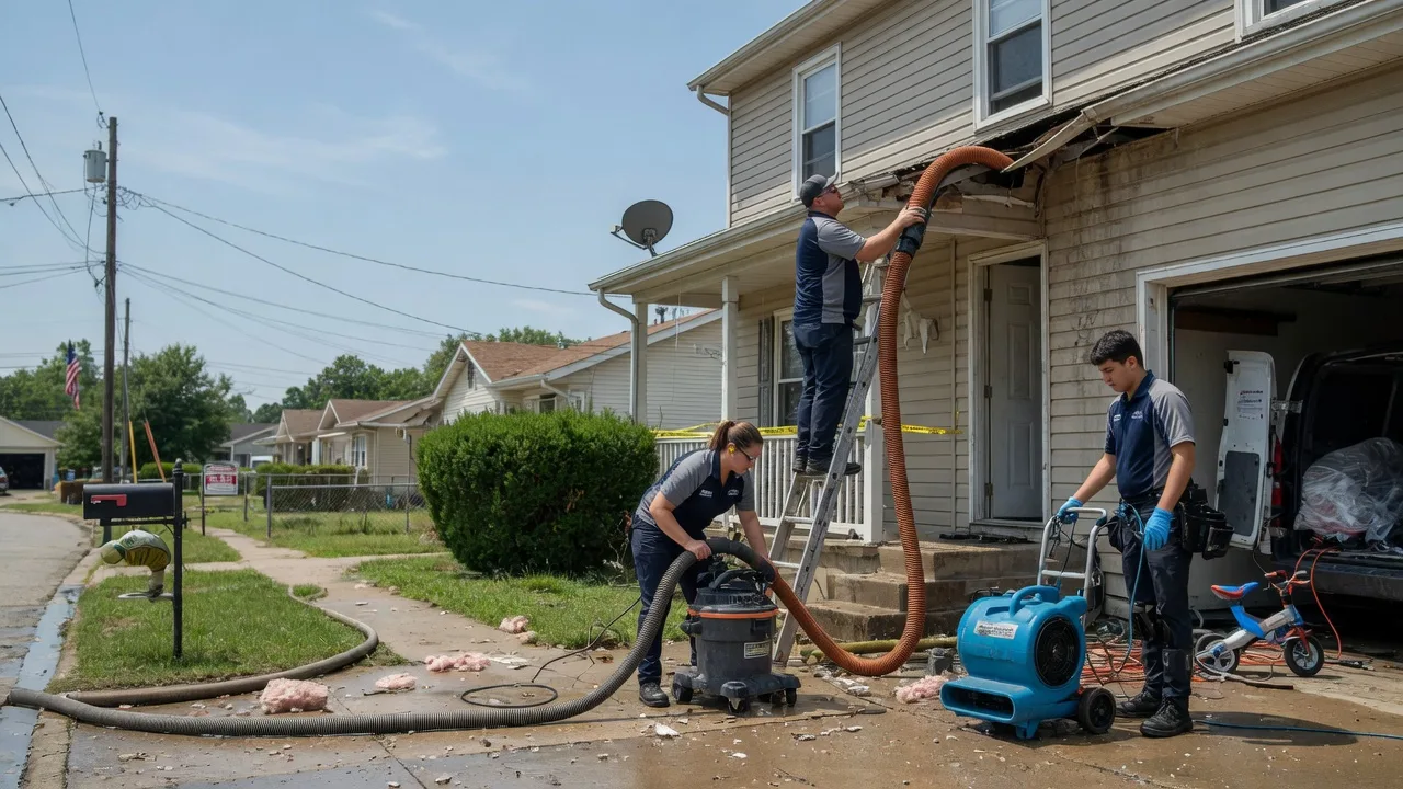 Water Damage Restoration in Cardington, OH near me